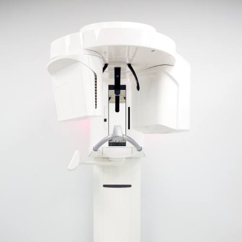 3 D cone beam digital x ray scanner