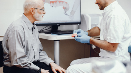 Missing multiple teeth may qualify you for dentures